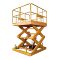 High Load Customizable Platform Hydraulic In Floor Scissor Lift